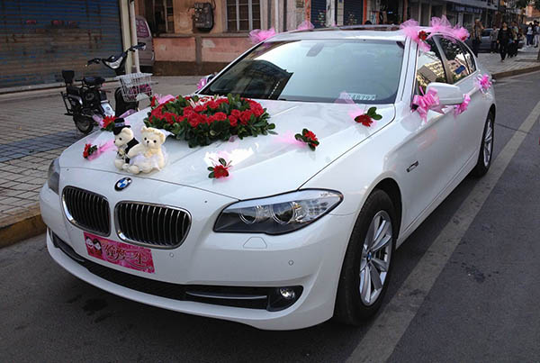 寶馬5系婚禮花車(chē)